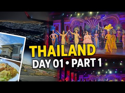 LANDED in THAILAND 🇹🇭 | First Impressions, Food & Fun Begins! | Day 01 - Part 1