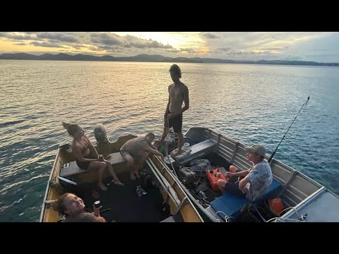 EXPLORING AN ABANDONED RESORT! Top water tuna! And a lucky possum