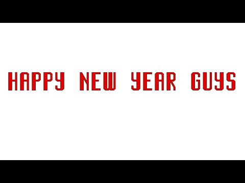 Happy New year Guys! | New Project Announcement