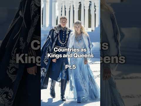 Countries as Kings and Queens 👑🔥 Pt.5 #aifusion #midjourney #aivideo