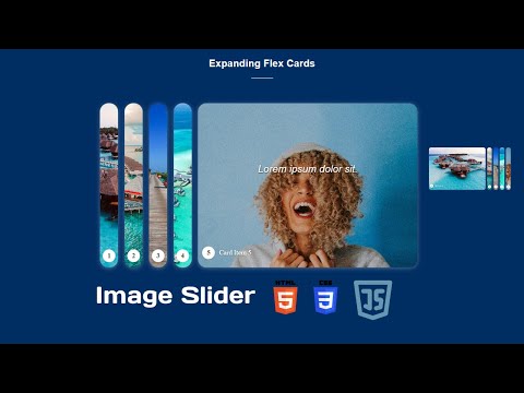 How To Make Image Slider Using HTML CSS & JS | JavaScript Project #html #css #javascript