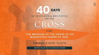 40 Days Meditation on Cross | Day-06 | Rev.Joshua | DDM | 23/02/2026