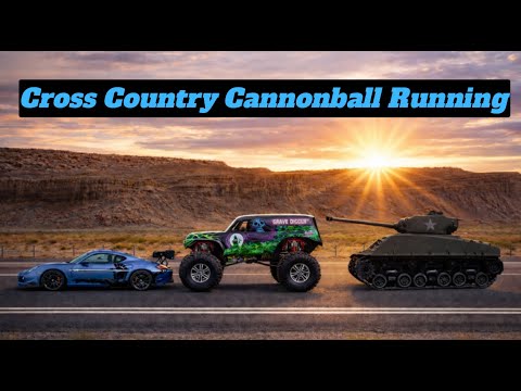 Cross Country Cannonball Running