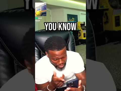 Kevin Hart Disciplines His Son Live 😂😭