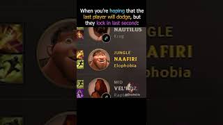 When You Are Hoping Someone Will Dodge #leagueoflegendsmemes #gaming #leagueoflegends