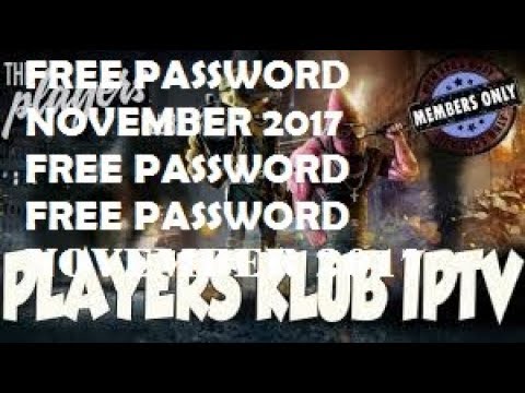 Free Password PlayersKlub November update 2017