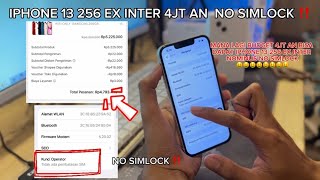 REVIEW DAN UNBOXING IPHONE 13 256 EX INTER SHOPEE ‼️ | SIMLOCK BUKAN YAA ⁉️