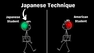 How To Remember EVERYTHING like The Japanese Students ( study less fr)