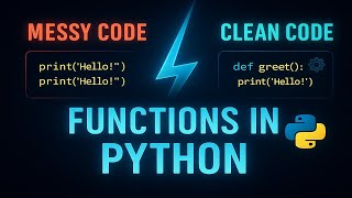 Functions in Python Explained with Examples | Beginner-Friendly Tutorial