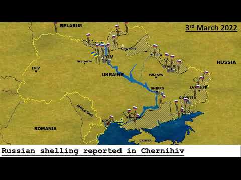 Russia-Ukraine War - Key Events (Day 8) (03/03/22)