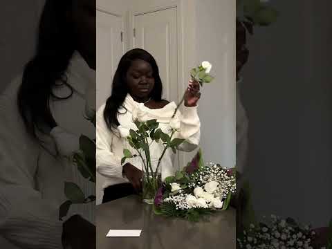 First floral arrangement of the new year. May this year bring elevation, prosperity, and abundance!