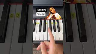 How to Play Still Dre on the Piano #easy #piano #tutorial