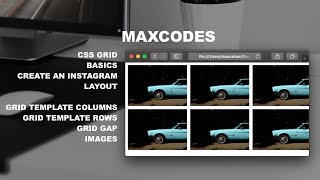 introduction to CSS Grid - very basic instagram layout.