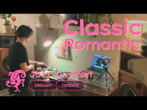 Classic Romantic Jazz Vinyl Set // Dreamy Ballads & Tender Tones [44min / 4K]