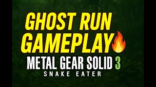 Metal Gear Solid 3 Delta - European Extreme Ghost run: No Shooting Soldiers