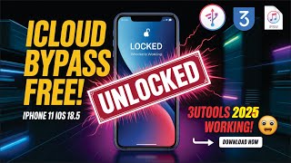 iPhone 11 iCloud Activation Lock Bypass iOS 18.5 FREE (2024) – No Password Needed! 3uTools Method