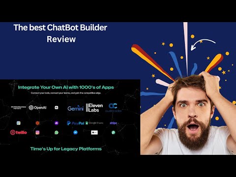 Build AI Chatbots FAST Without Coding ! Chatbot Builder AI Review & Demo