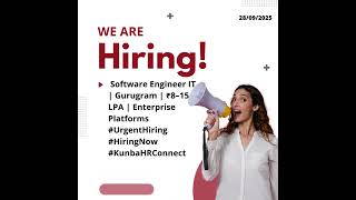 IT Jobs 28/09/2025 Kunba HR Connect