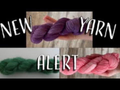 Vlog 01 | Dying Yarn, Taking Product Photos, and Knitting Up Swatches