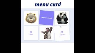 Simple menu card #shorts #html #cs#csswebsite #cssanimation #htmltutorial