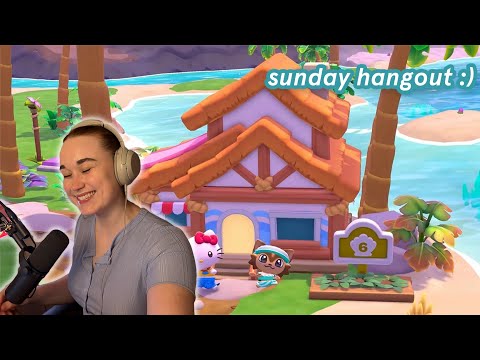 hanging out with hello kitty island adventure :) first time playing ✨