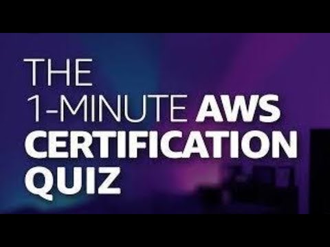 AWS CERTIFICATION QUIZ Question1