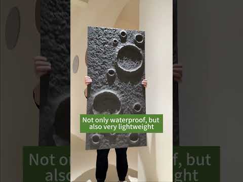 Buildon FRP moon stone  #interiordesign #wallpaper #buildingmaterials