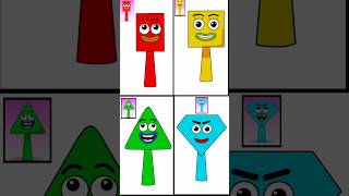 My SPRUNKI OC Drawing in Procreate  : Save from Shapes #sprunkioc