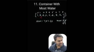 Container With Most Water | Leetcode 11 #JavaScript |#twopointer #short  #computerscience #trending