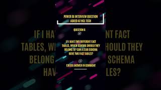 Power BI interview question asked at HCL | #powerbiinterviewquestions #datamodeling #powerbitutorial