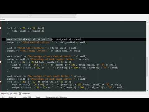 Homework help Counting letters using C++