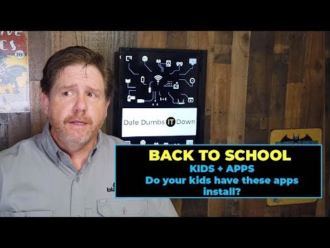 Back To School: Do your kids have these apps installed? Are they safe?