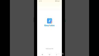 Easynote app For Android devices .