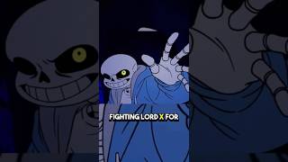 Sans JUDGES Lord X?🤔 #undertale #sans #lordx #tobyfox #ccart