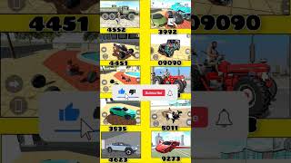 Army Truck + Tractor 🚜 + New Cheat Code Indian Bike Driving 3d 🤩 #indianbikedriving3d #cheatcodes