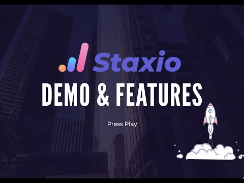 Staxio Demo & Features