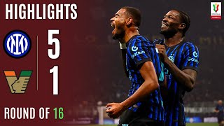 INTER-VENEZIA 5-1 | HIGHLIGHTS | Inter Through With a Goal Feast | Coppa Italia Frecciarossa 2025/26