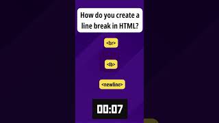 Test Your HTML with THIS Fun Quiz! (Pt 6) #shorts