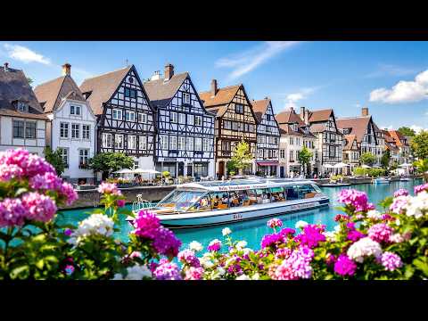 STRASBOURG 🇫🇷 Walking Tour – 4K City Walk through France’s Most Beautiful Fairytale Town