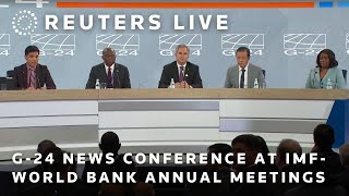 LIVE: G-24 news conference at IMF-World Bank Annual Meetings