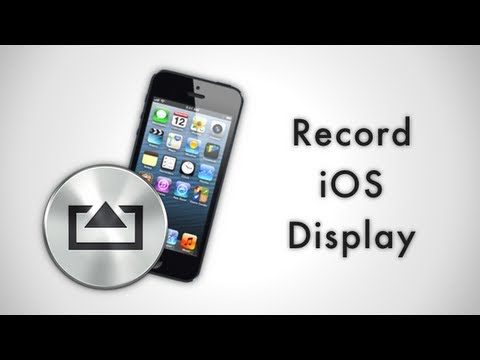Record your iOS Display with AirServer