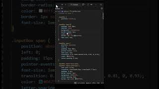 Floating Label Input with HTML & CSS | Modern Form UI Design