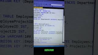 keys in mssql #codingtime #programminglanguage #codinglove #codinglover #mssql #mssqlserver
