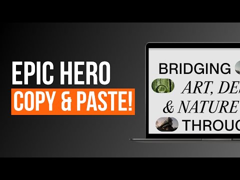 Epic HERO Section Designs You Didn’t Know You Needed - Copy & Paste!