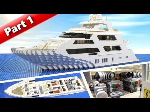 Lego Super Yacht MOC (part 1)