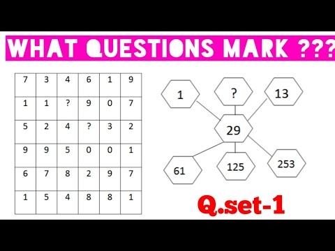Reasoning top 5 for group d, ssc, g,number Puzzle  which one number replace the question mark qset-1