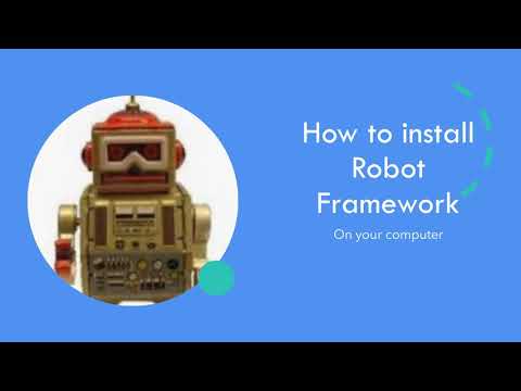 How to install Robot Framework