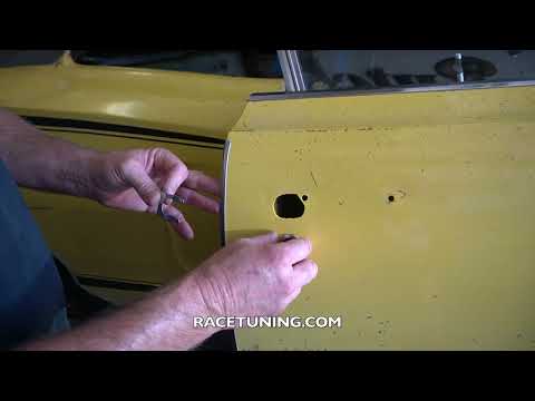 68-70 MOPAR B-BODY DOOR HANDLES, LOCKS & MIRROR INSTALL - Road Runner GTX Charger Coronet Super Bee