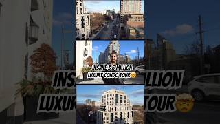 Insane 3.5 Million Dollar Luxury Condo Tour! #condotour #realestate #torontoluxuryhomes #luxify