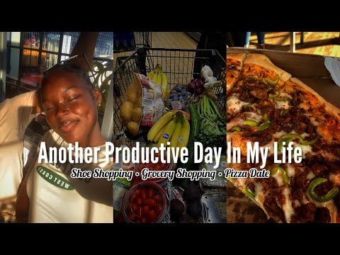 Another Productive Day in My Life 🎀| grocery shopping • shoe shopping • pizza date and more